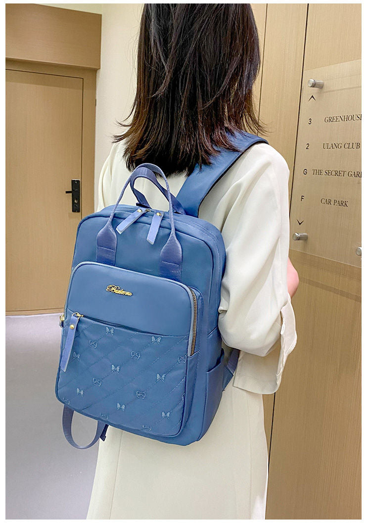 Oxford Waterproof School Backpacks for Women Bags Fashion Ladies Laptop Backpack Simple Female Backpack Fashion Bags for Women's