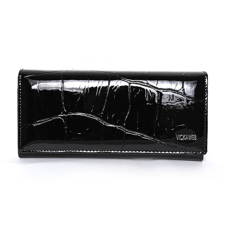 Free Gift Genuine Leather Women Wallet Magnetic Hasp Female Long Purse Ladies Coin Purses Fashion Wallets Women's Money Walet