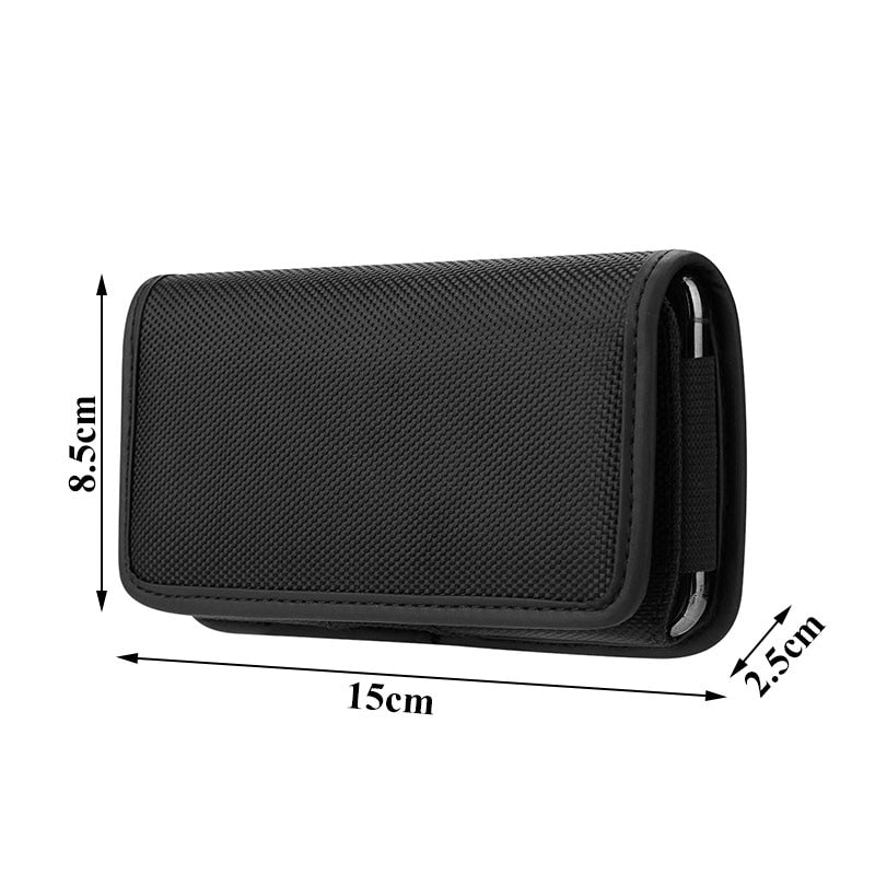 Men Oxford Waist Bag Universal Bum Bag Cellphone Holster Holder Waist Bag Case Multifunctional Waist Bag phone Cover belt case