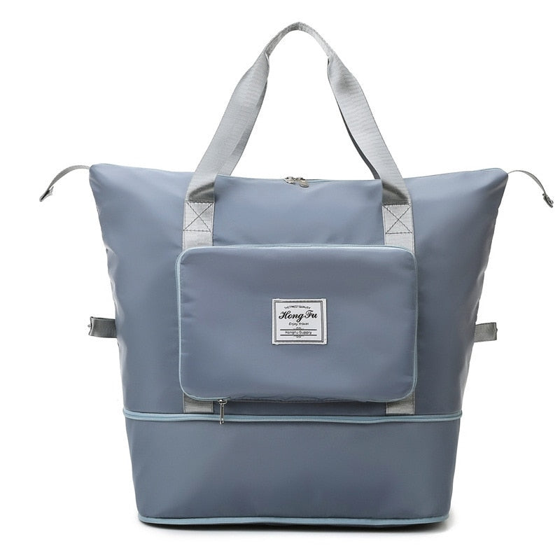 Large Capacity Foldable Travel Bags Waterproof Luggage Tote Handbag Travel Duffle Bag Gym Yoga Storage Shoulder Bag Unisex
