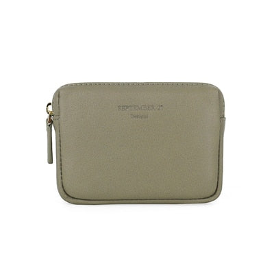 New Style Coin Purses Female First Layer Leather Zipper Mini Car Key Wallets Women 100% Cowskin Credit Card Purse Pouch Bag
