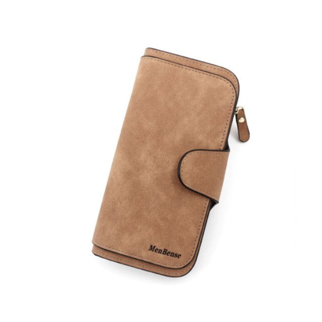Women's wallet made of leather Wallets Three fold VINTAGE Womens purses mobile phone Purse Female Coin Purse Carteira Feminina