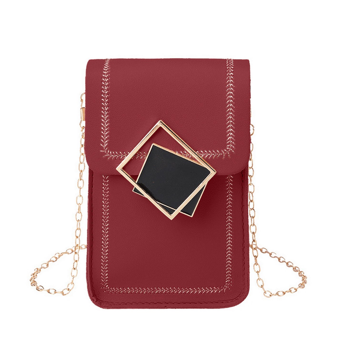 Touch Screen Cell Phone Purse Smartphone Wallet Leather Shoulder Strap Handbag Women Bag For Iphone Wallet Shoulder Bags