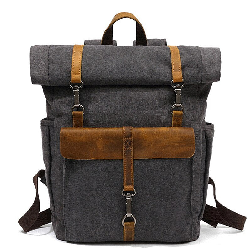 Vintage Travel Bags For Men New Canvas Backpack Luggage Rucksack Casual School Bags Mochila Laptop Backpacks