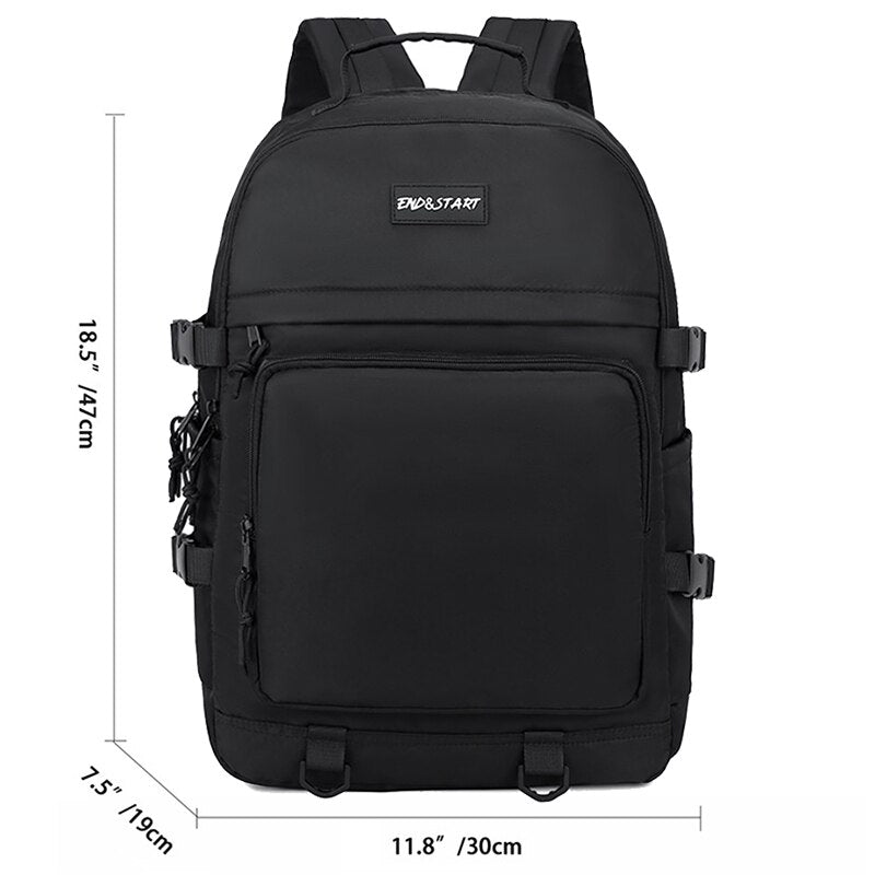 Heroic Knight Men's Backpack Sling Large Capacity Back Durable Students New Designer Mochila An-ti Theft Travel Daypack For Men