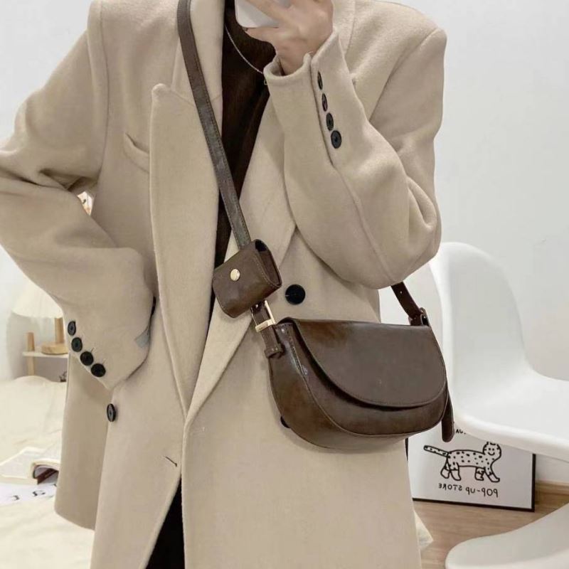 Coolcept 2023 New Arrival Women Shoulder Composite Bag Autumn Female Bags Fashion Casual Chains Phone Bag Ladies Daily Purse