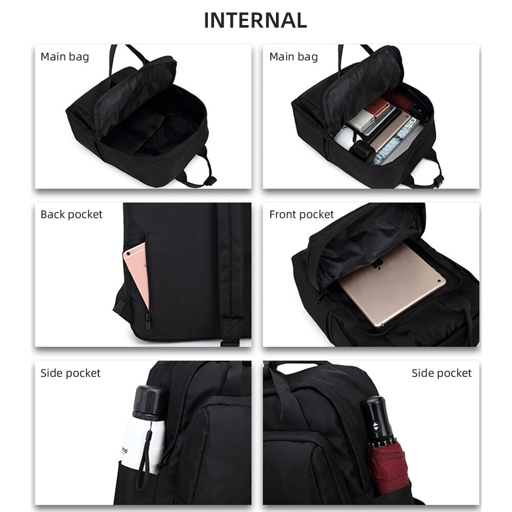 Heroic Knight Casual Backpack Men School Handbag An-ti Theft Pack New Designer Sling Mochilas Waterproof Travel Bags For Women