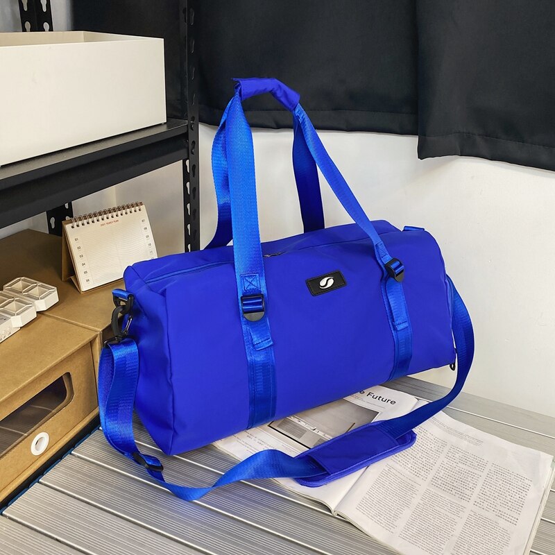 Fitness Men's Bag Sports Training Messenger Portable Travel Travel Large Capacity Storage Luggage Women's Bag With Shoe Storage
