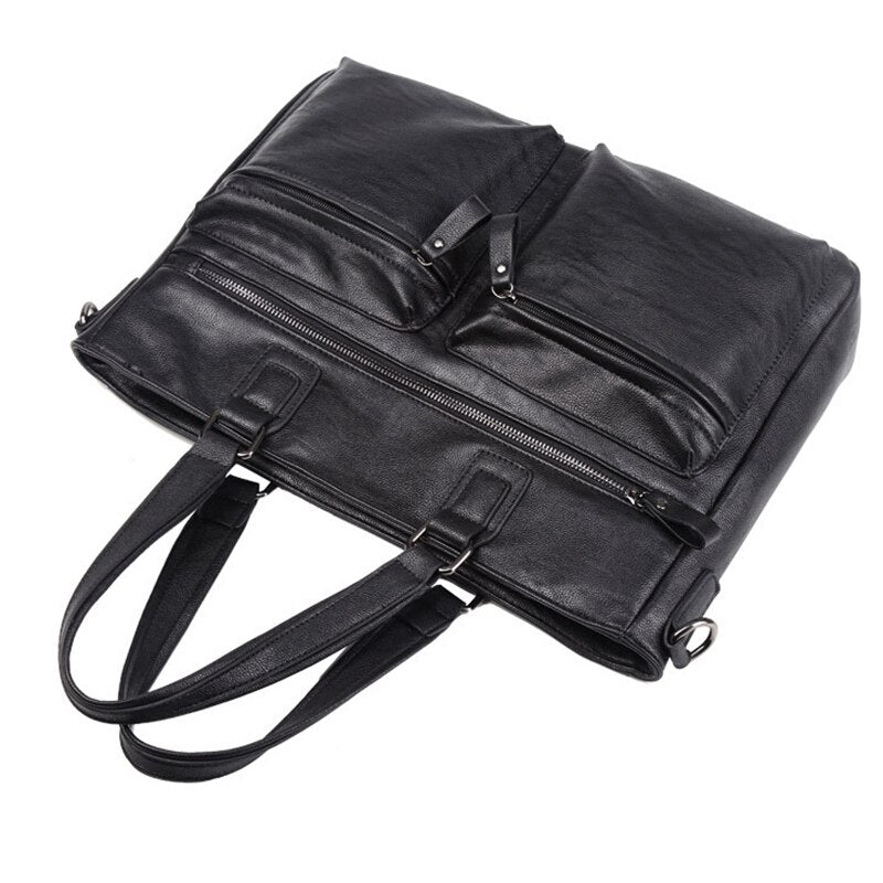 Scione Men's Shoulder Bag Nylon Material British Casual Fashion School Style High Quality Multi-function Large Capacity Design
