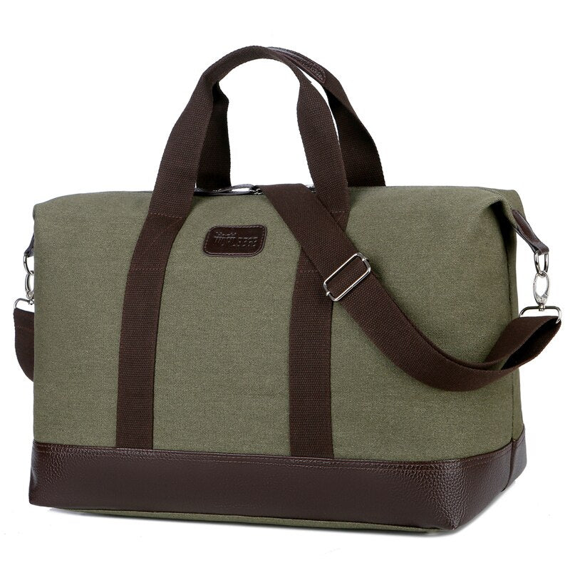 1pc/2pc Travel Bags Large Capacity Handbags Luggage Canvas Bag Cut-proof Overnight Travel Shoulder Bags briefcase Dropshipping