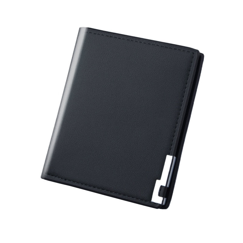 Hot Selling Fashion Men Wallets Luxury Brand Short Wallet Men's Multi-card Ultra-thin Wallet Trend No Zipper Coin Purse