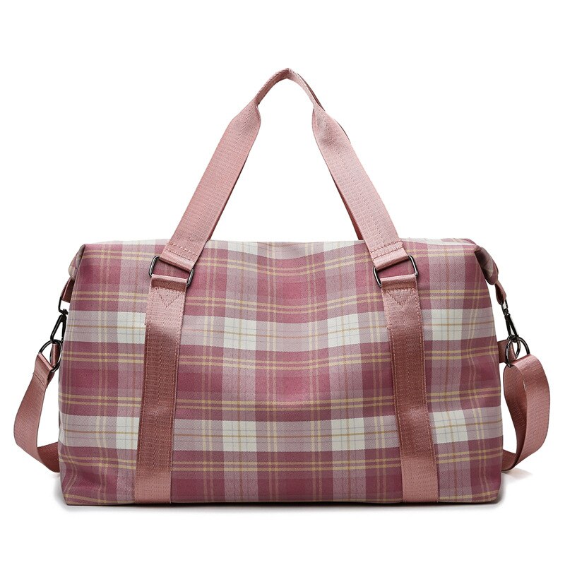 Foldable Travel Bag Short Tour Weekender Sport Gym Duffel Bag Water Proof Luggage Handbag Large Capacity Women Yoga Shoulder Bag