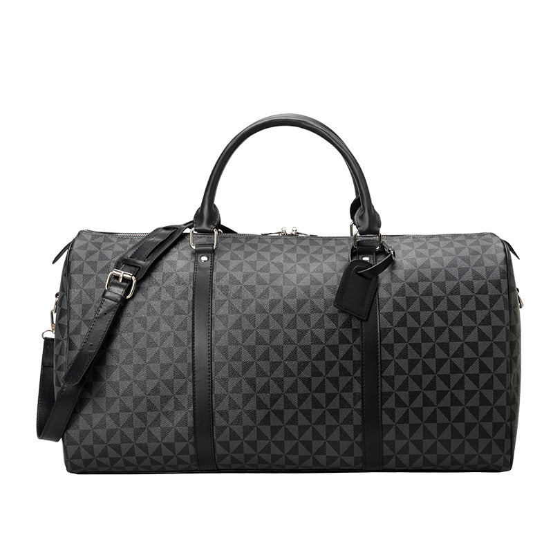 Fashion Waterproof Travel Bags Men/Women Fitness Handbag Leather Shoulder Bag Business Large Travel Tote Luggage Bag Male/Female