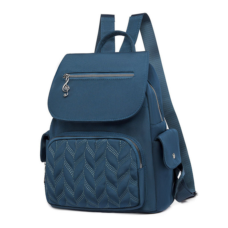 Waterproof Backpack for Women Bags Female School Bags Fashion Ladies Girls Travel Backpack Solid Color Women Shoulder Backpacks