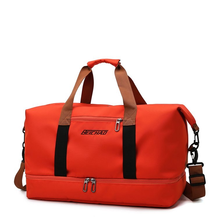 Unisex Large Capacity Travel Tote Bags Women Canvas Travel Handbag Men Sports Shoulder Bag Waterproof Travel Duffle Bag Foldable