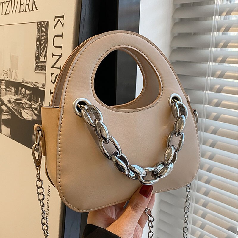 Brand Designer Women Bag Luxury Leather Small Crossbody Bags High quality Chain Handbag Purse Fashion Chain Female Shoulder Bag