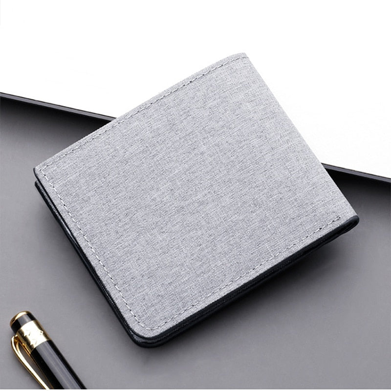 Business Men Wallets Small Money Purses Wallets New Design Dollar Price Top Men Thin Wallet With Coin Bag Zipper Coin Bag