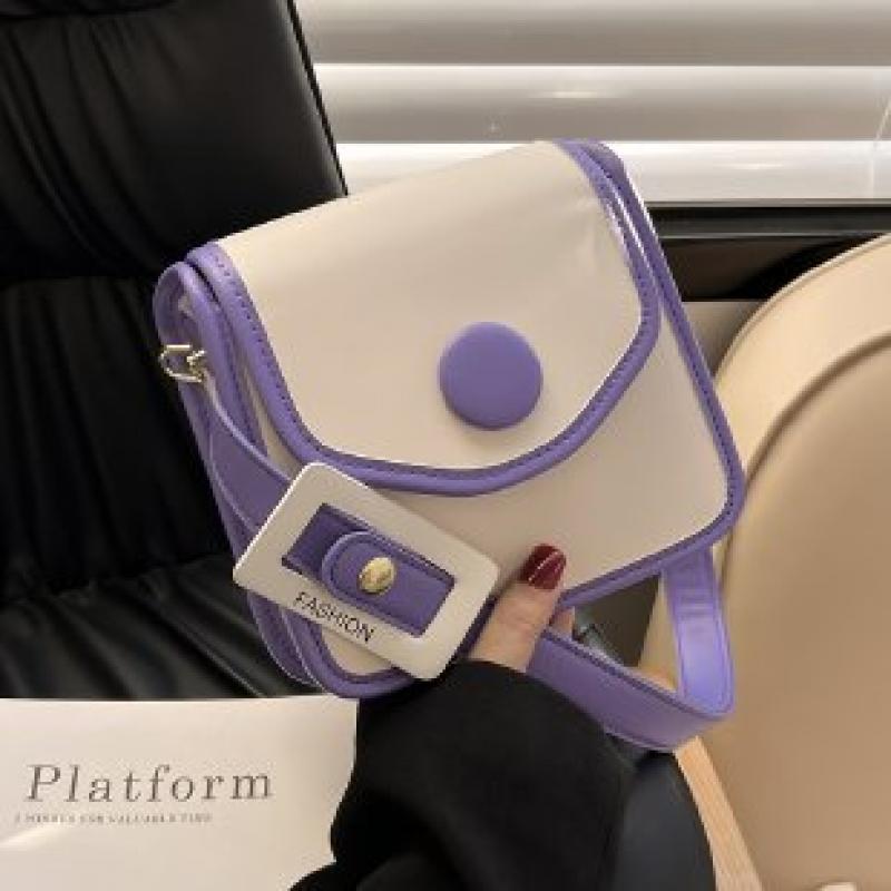 Pu Leather Crossbody Bags for Women Casual Solid Color Fashion Handbag Design High Quality Female Messenger Luxury Shoulder Bag