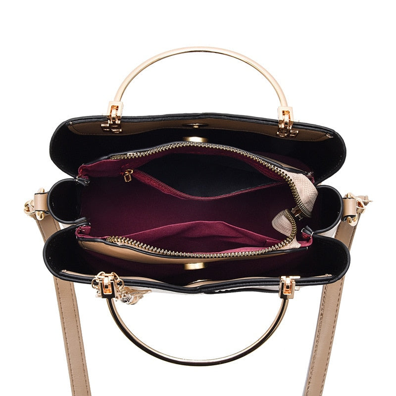 High Quality Women Shoulder Bags Female Retro Tote Bag Women Leather Handbags Women Luxury Handbags Women Bags Designer Handbags