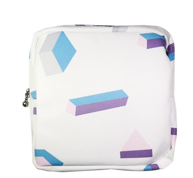 1PCS Women Cosmetic Bag Case Necessary Cute Travel Organizer Fashion Girl Lipstick Sanitary Pads Toiletry Bags Makeup Pouch