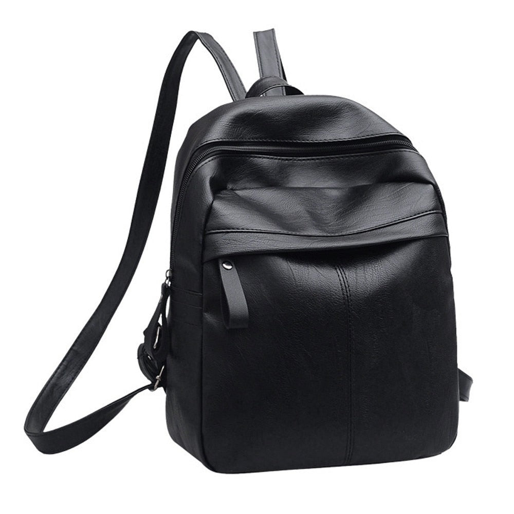 Women's Bag Leather Backpack Satchel Travel School Rucksack sac a dos femme mochilas femininas estilosas bolso mochila mujer