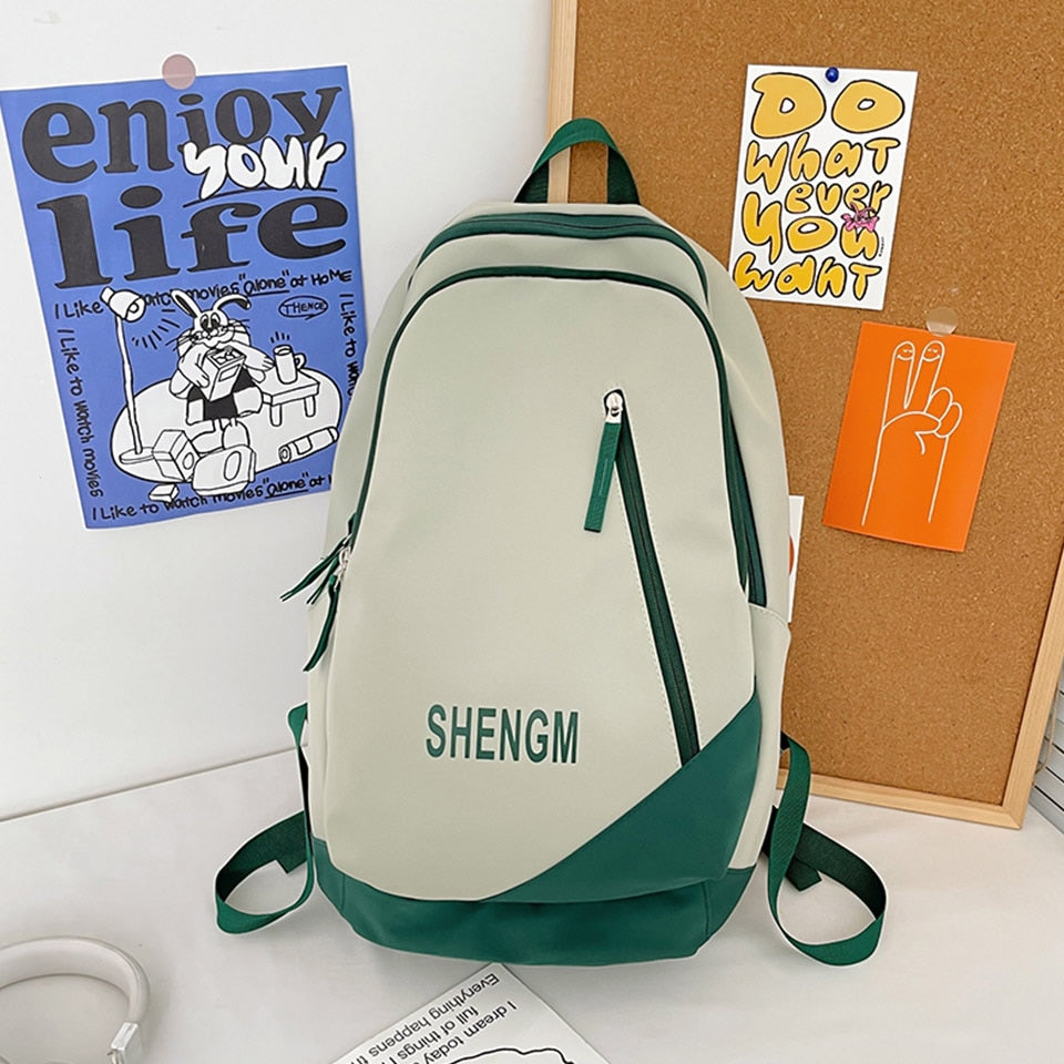 Korean Version Of The Fashion Female Student Computer Backpack Ultra-Light Large-Capacity 50 L Mountaineering Travel Backpack