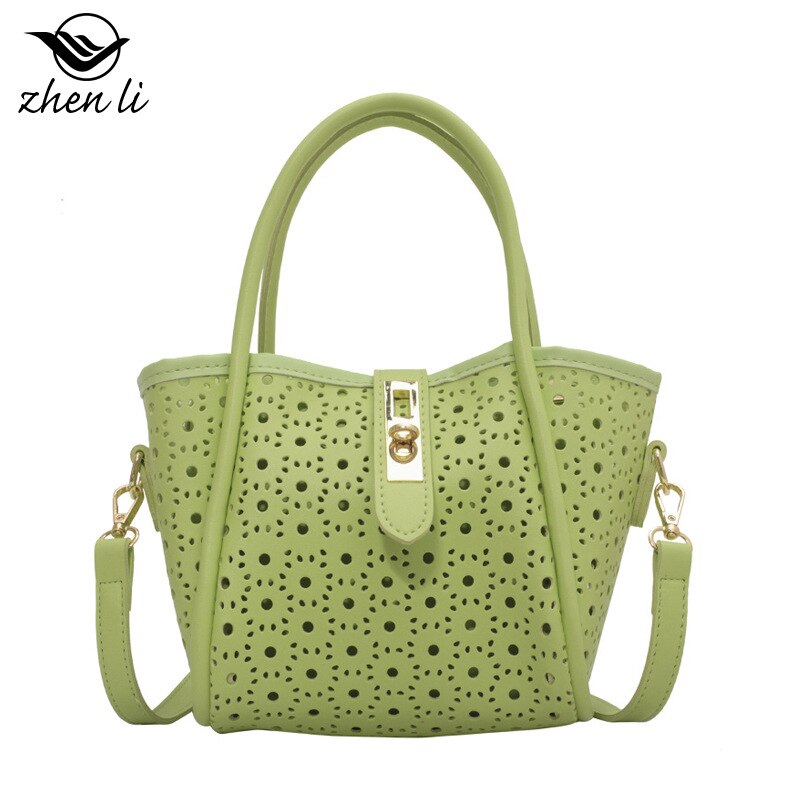 Women Pu Leather Handbags Luxury Designer Ladies Hollow Out Shoulder Bag High Quality Female Small Crossbody Bags for Women New