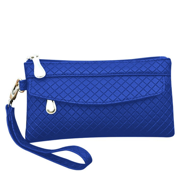 Hot Sale Women's Wallet Fashion PU Leather Coin Wallet Card Holders Clutch Women's Purse Handbag Phone Pocket Female Wallets