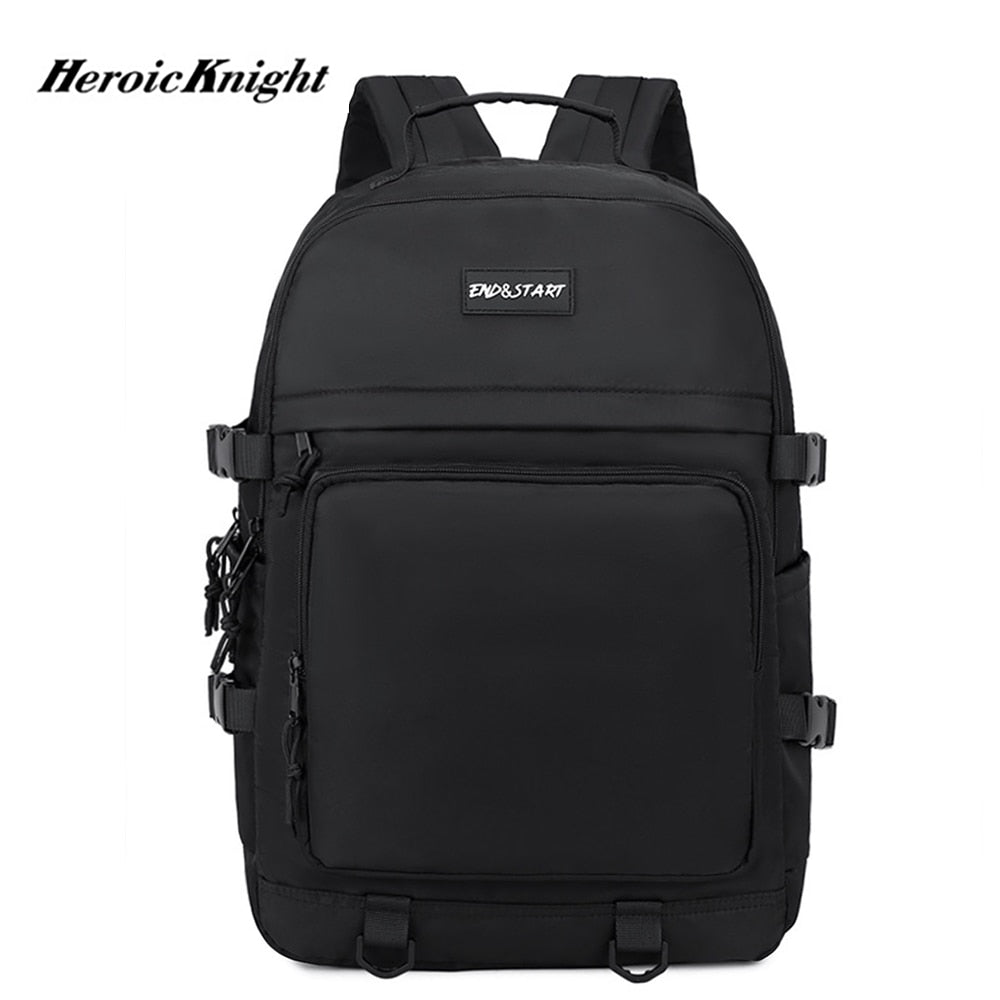 Heroic Knight Men's Backpack Sling Large Capacity Back Durable Students New Designer Mochila An-ti Theft Travel Daypack For Men