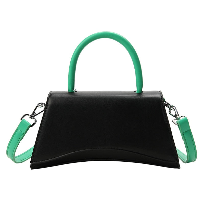 Contrasting Color Small Square Bag New High-quality Ladies Luxury Casual Simple Shoulder Bag Trendy Fashion Messenger Bag