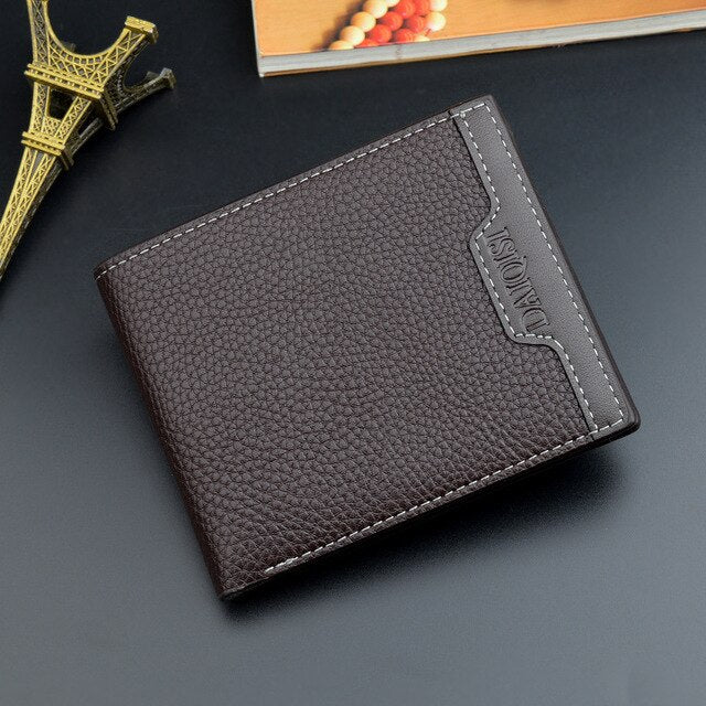 New Men Wallets Fashion Large Capacity PU Leather Purses Long Multifunctional Money Bag for Men Coin Card Holders Dropshipping