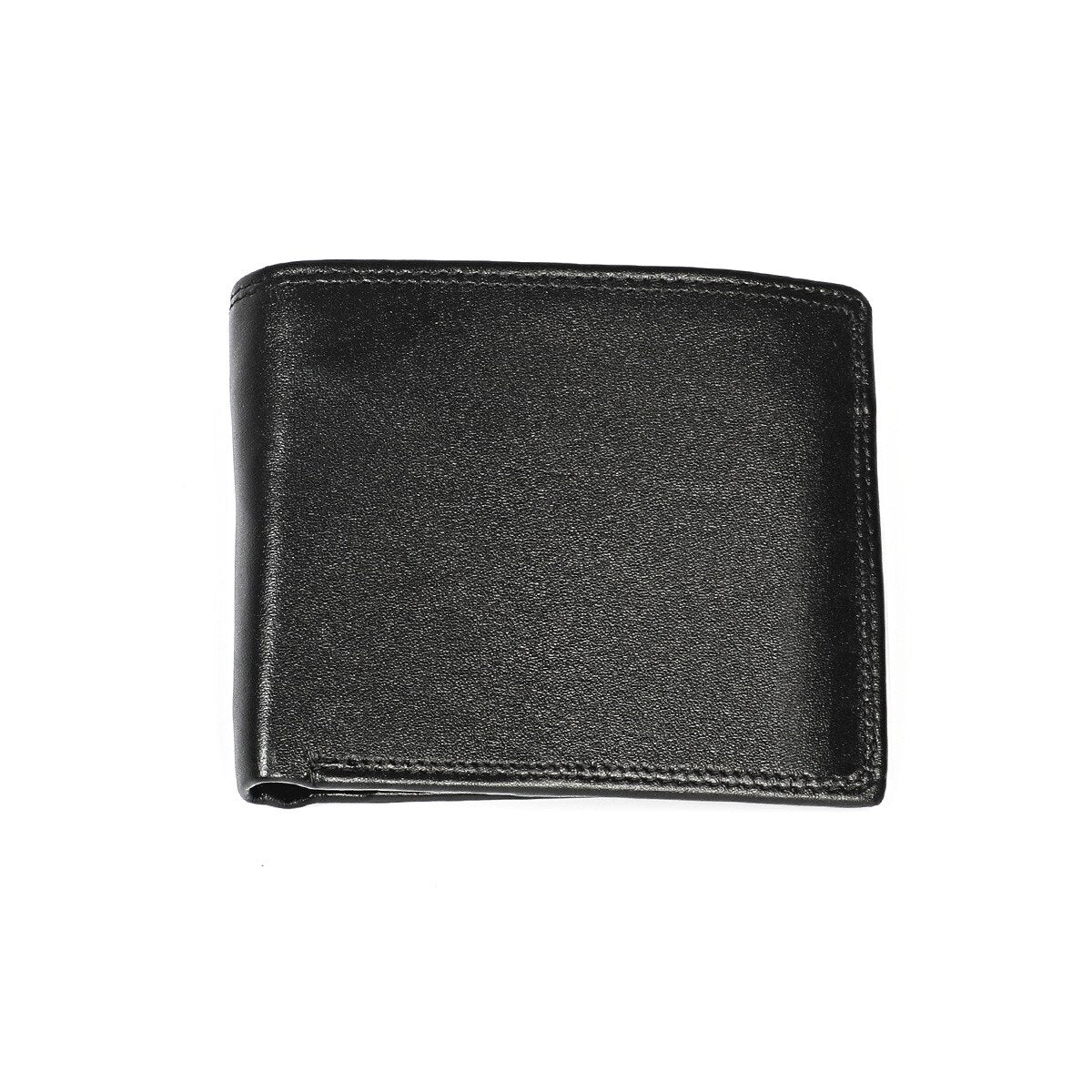 RFID Genuine Leather Men Wallets Short Vintage Card Holder Zipper Coin Pocket Male Wallet Photo Holder Multifunction Men Purses