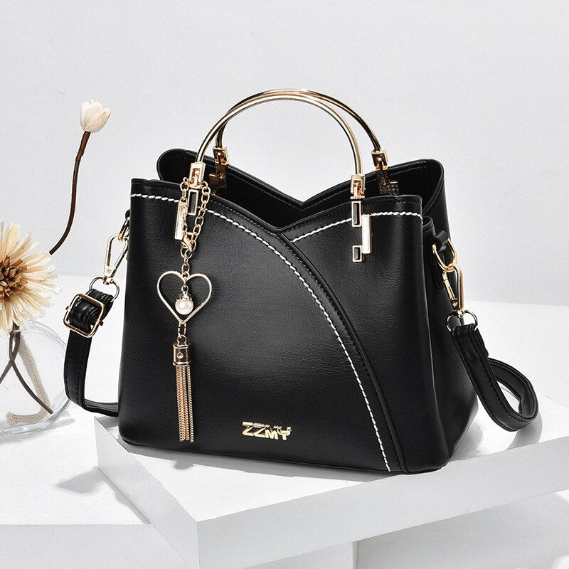High Quality Women Shoulder Bags Female Retro Tote Bag Women Leather Handbags Women Luxury Handbags Women Bags Designer Handbags