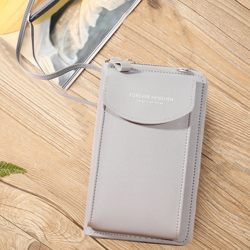 Luxury Women's Handbags Pu Leather Bag For Woman Female Clutch Phone Bags Women Business Card Holder Wallet Shoulder Bag