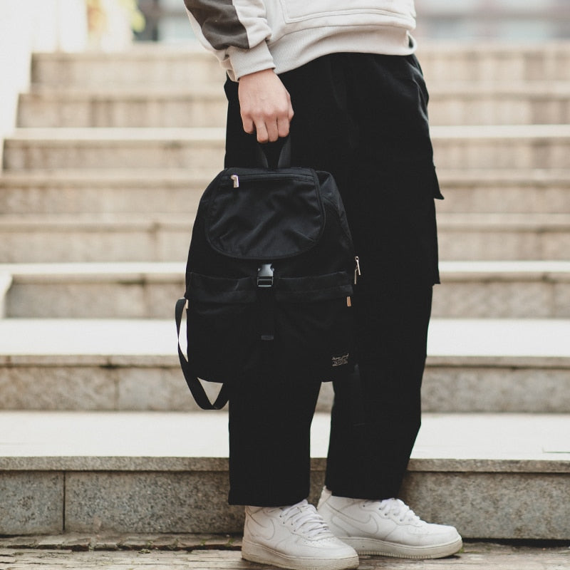 HK Men's Mini Backpack Japanese and Korean Style Teenager School Boys Girls Backpack Cute Travel Bag Women's Backpack Mochila