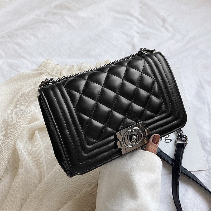 Shoulder Bags High Capacity Handbags Famous Luxury Designer PU leather Folds Square Lingge For Women Bags Soft Tote Women's Bag