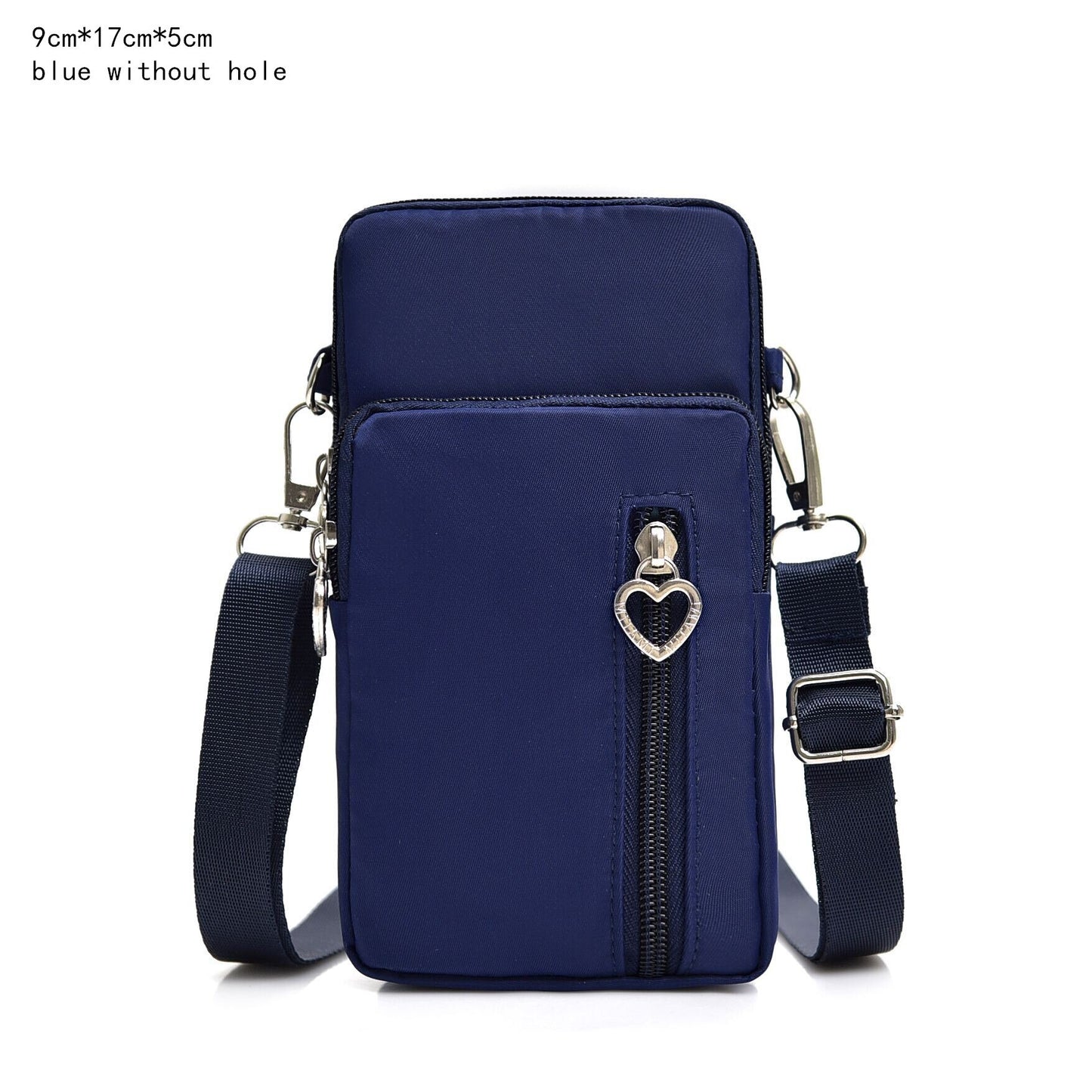 Women Fashion Summer Shoulder Bag Oxford Waterproof Handbag Wrist Pouch Wallet Girl's Sports Mobile Phone Bag Crossbody Bags