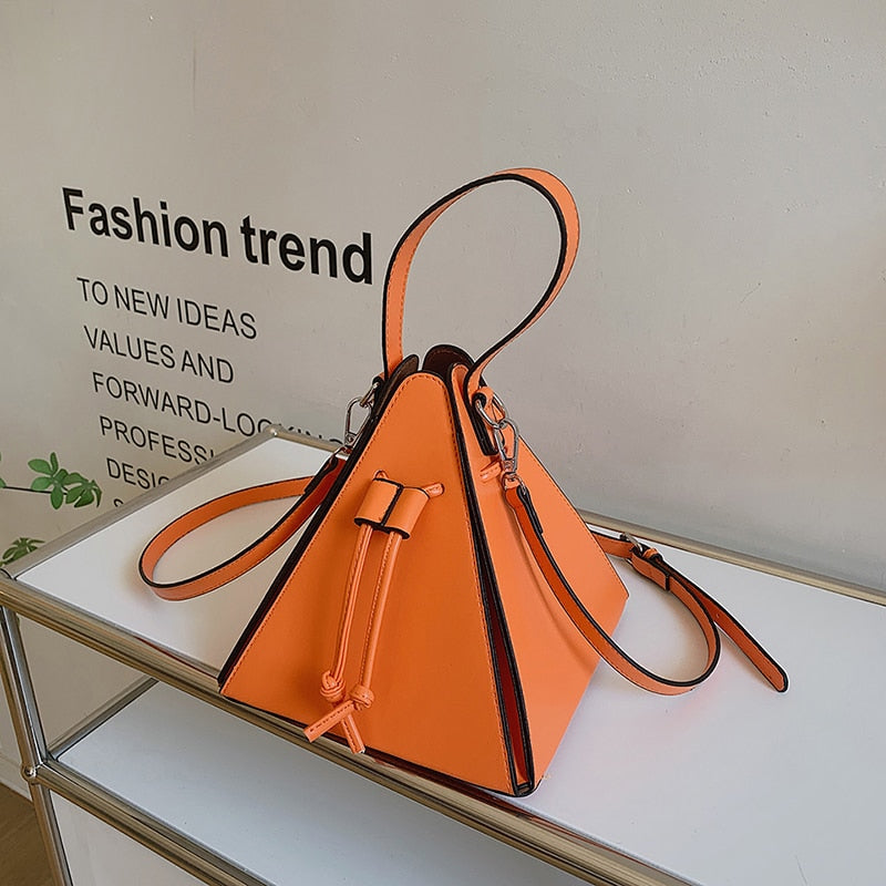 Fashion Ladies Shoulder Bags Handbag Sense of luxury Women Bags High quality Leather Crossbody Bag Designer Female Triangle Bags
