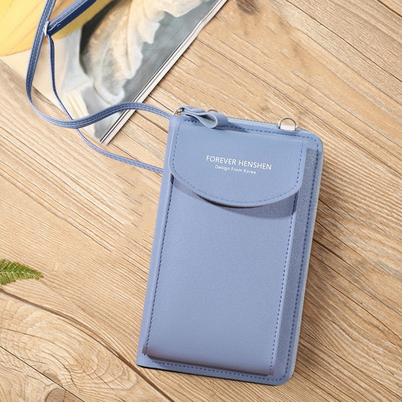 Luxury Women's Handbags Pu Leather Bag For Woman Female Clutch Phone Bags Women Business Card Holder Wallet Shoulder Bag