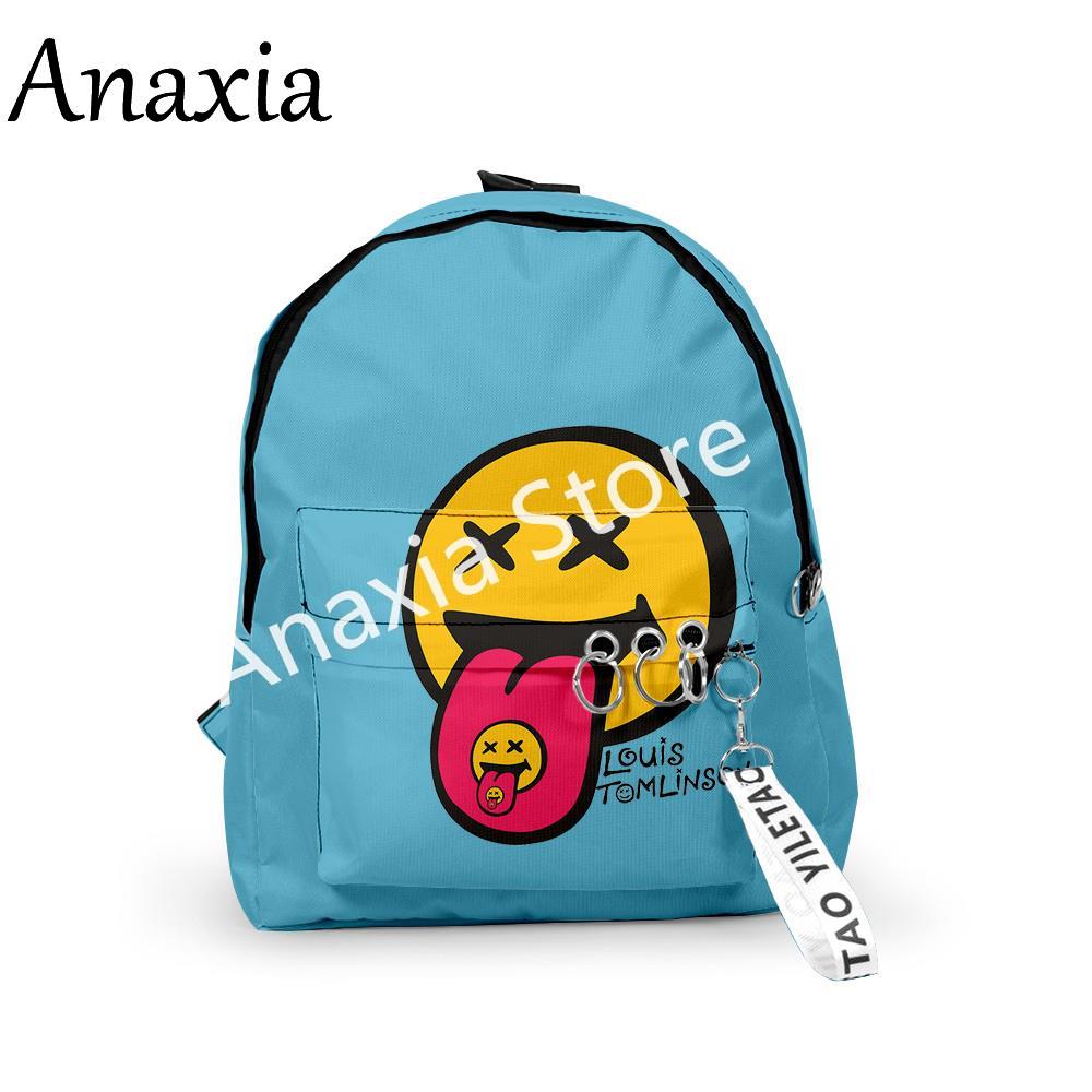 Creative Popular Backpacks Boys/Girls pupil School Bags 3D Print Keychains Oxford Waterproof Funny Cute Small Backpacks