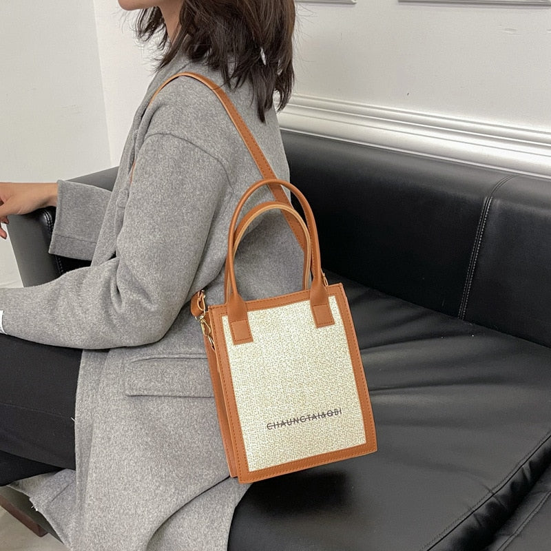 с доставкой Luxury Tote Simple Winter Trend Brand Shoulder Bags for Women PU Leather Crossbody Bag Female designer handbag