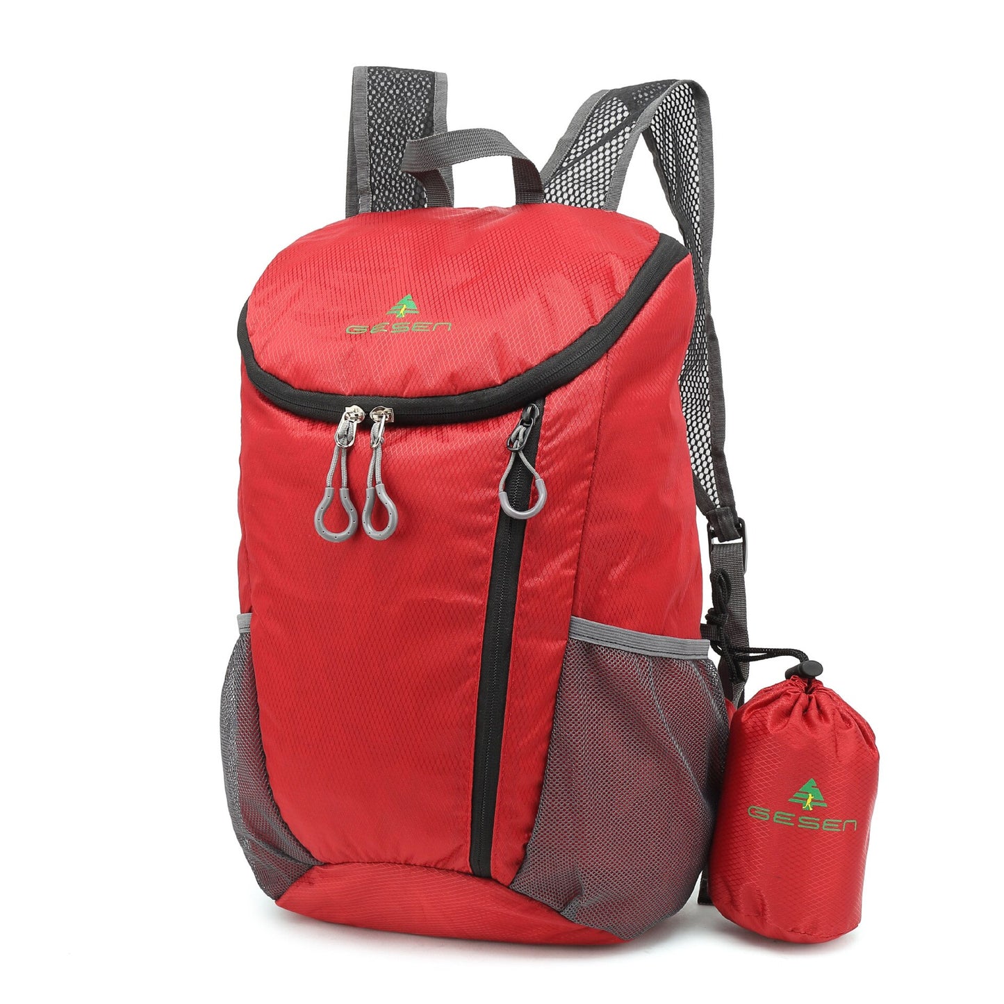 Portable Folding Outdoor Travel Backpack Men's Hiking Climbing Sports Backpack Women's Waterproof Luggage Backpack School Bag