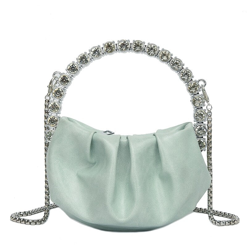 Fashion Female Mini Banquet Bag Handbags Luxury Designer Chain Shoulder Messenger Bags High Quality Cosmetic Diamond Women's Bag