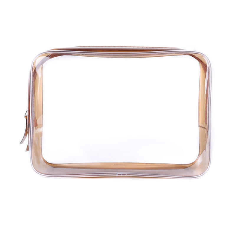 1PC Women Travel Clear Makeup Bag Organizer Transparent PVC Cosmetic Bags Beauty Toiletry Make Up Pouch Wash Storage Bags Pouch