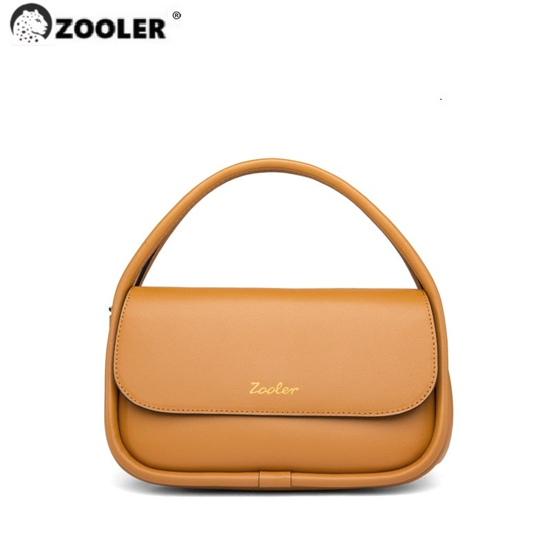 ZOOLER Original Fashion Genuine Leather Shoulder Bags Handbags Ladies light Colorful Tote Bag Roomy Commuting Hand Bags #qs333