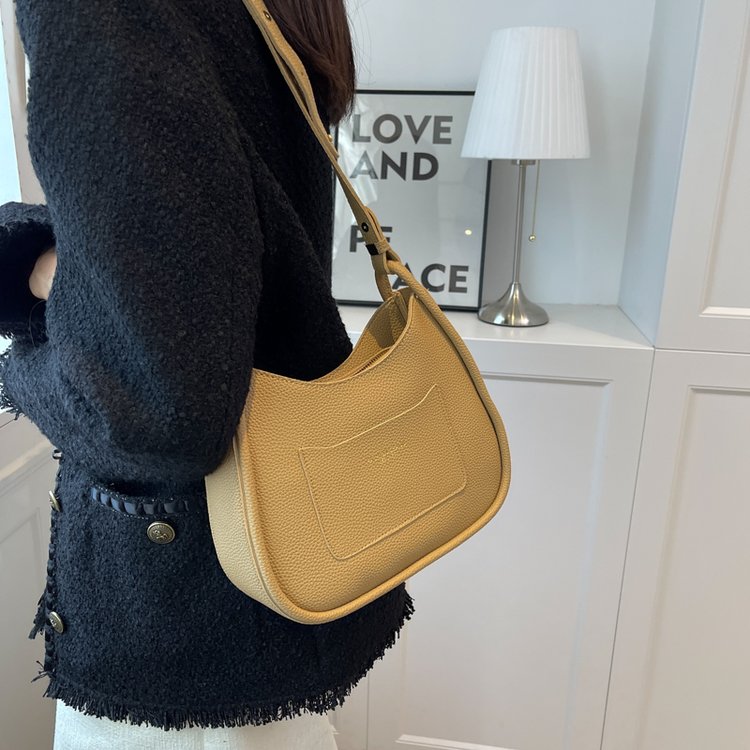 Stylish Women's Lady Messenger Bag Solid Color Shopping Bags PU Leather Bag Satchel Woman Female Cross Body Single Shoulder Bag