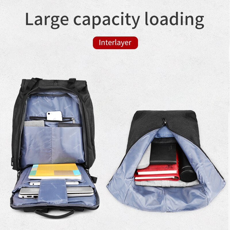 Anti-theft men's business travel computer backpack multi-functional travel backpack large-capacity leisure luggage bag mochila