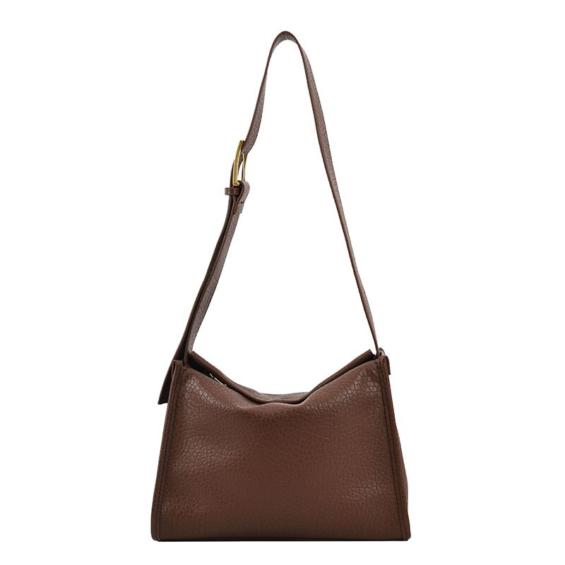 Occident Style Women New Fashion PU Leather Crossbody Sling Bags Lady Feminine Woman Handbag Cross Body Zip Slingle Shoulder Bag