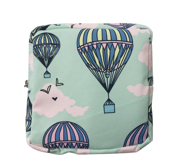 1PCS Women Cosmetic Bag Case Necessary Cute Travel Organizer Fashion Girl Lipstick Sanitary Pads Toiletry Bags Makeup Pouch