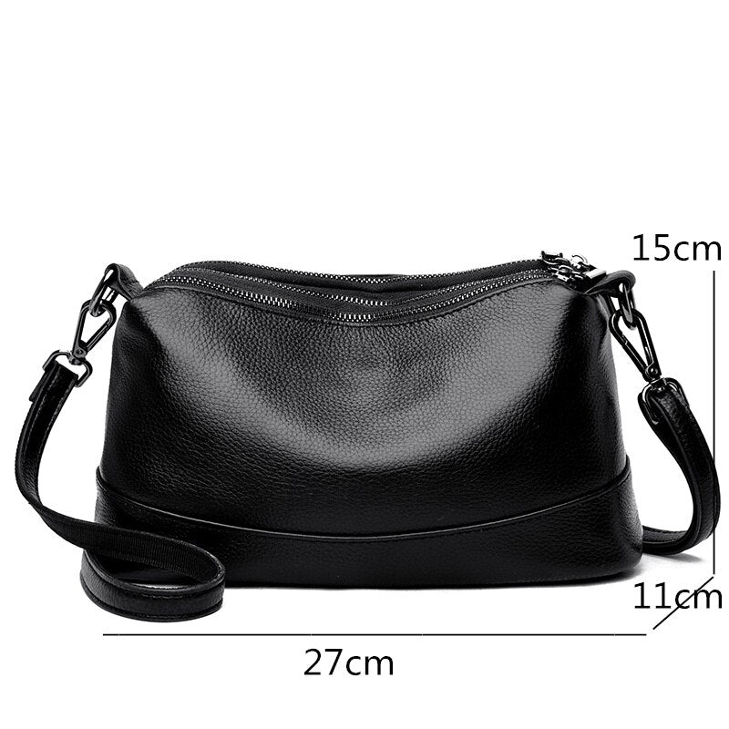 Genuine Leather Handbags Women bags Designer Soft Cowhide Ladies Crossbody Bag Fashion Luxury Female Shoulder Tote bag